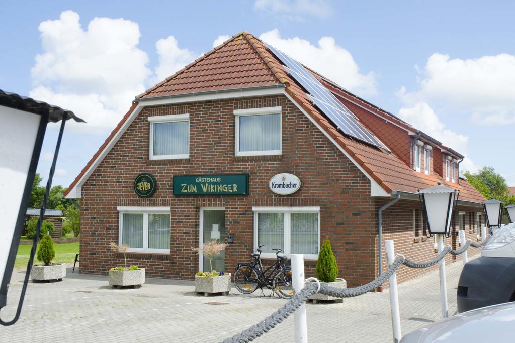 Zum Wikinger Hotel Neßmersiel Exterior foto